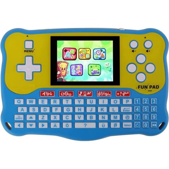 Kids Tablet/Baby Learning Pad with 102 Activities, ABC Alphabet Handheld Game - Picture 1 of 6
